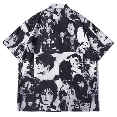 市场上装-衬衫-微潮衬衫