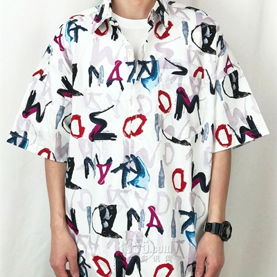 市场上装-衬衫-微潮衬衫