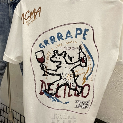 市场上装-T恤-微潮T恤【实拍】