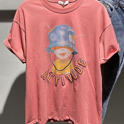 市场上装-T恤-微潮T恤【实拍】