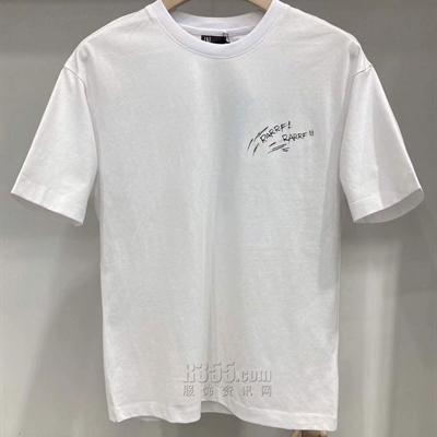 市场上装-T恤-微潮T恤【实拍】