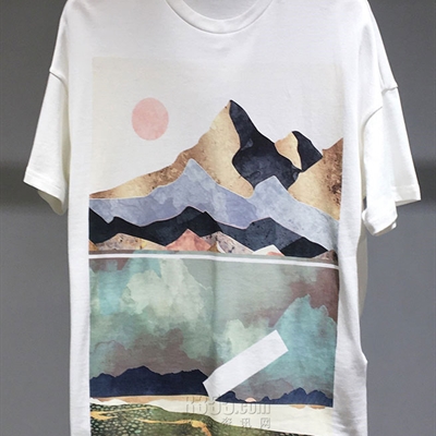 市场上装-T恤-微潮T恤【实拍】