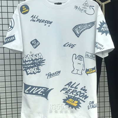 市场上装-T恤-微潮T恤【实拍】