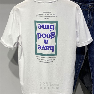 市场上装-T恤-休闲T恤【实拍】