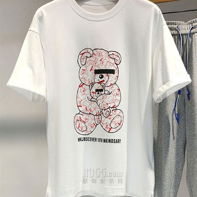 市场上装-T恤-休闲T恤【实拍】