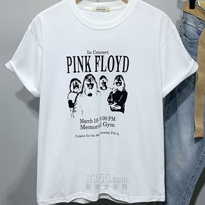 市场上装-T恤-休闲T恤【实拍】