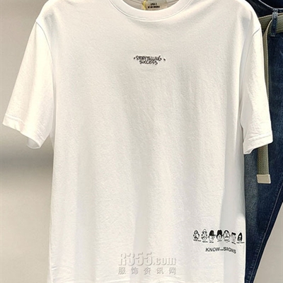 市场上装-T恤-休闲T恤【实拍】