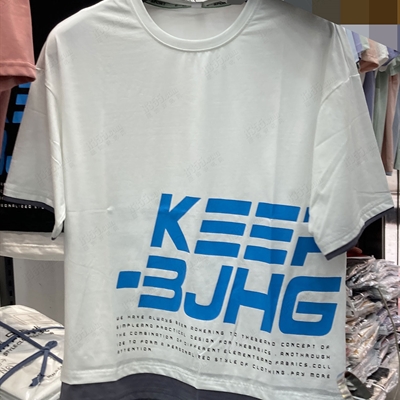 市场上装-T恤-休闲T恤【实拍】