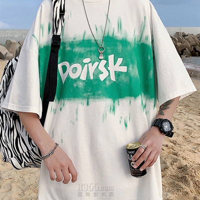 市场上装-T恤-微潮T恤