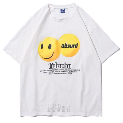 市场上装-T恤-微潮T恤