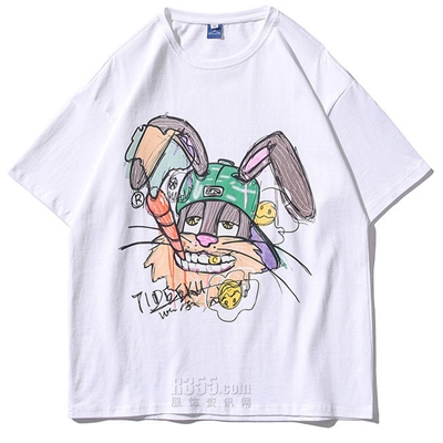 市场上装-T恤-微潮T恤