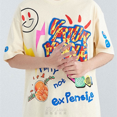 市场上装-T恤-微潮T恤