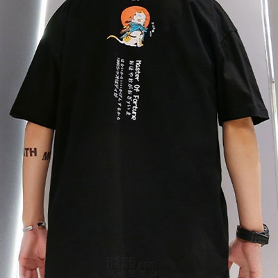 市场上装-T恤-微潮T恤