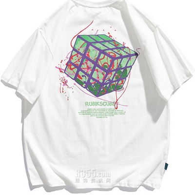 市场上装-T恤-微潮T恤