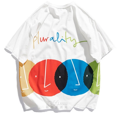 市场上装-T恤-微潮T恤