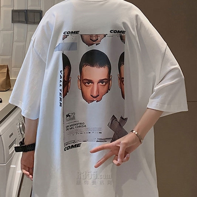 市场上装-T恤-微潮T恤