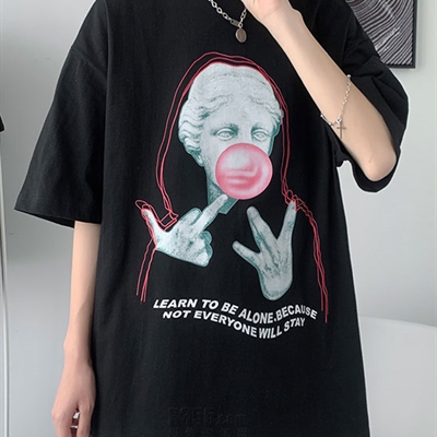 市场上装-T恤-微潮T恤