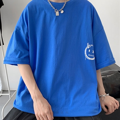 市场上装-T恤-微潮T恤