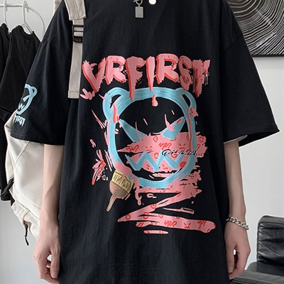 市场上装-T恤-微潮T恤