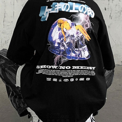 市场上装-T恤-微潮T恤