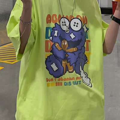 市场上装-T恤-微潮T恤