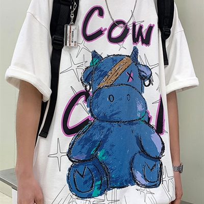 市场上装-T恤-微潮T恤