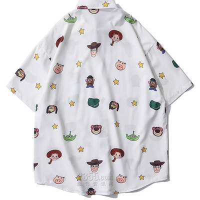 市场上装-衬衫-微潮衬衫