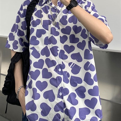 市场上装-衬衫-微潮衬衫