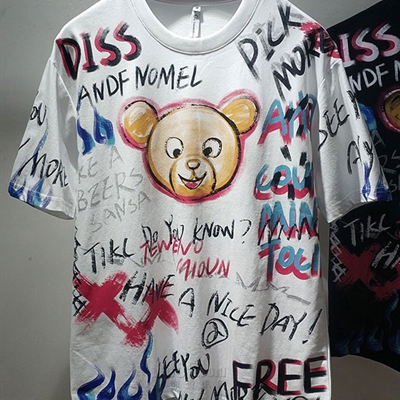 市场上装-T恤-微潮T恤【实拍】