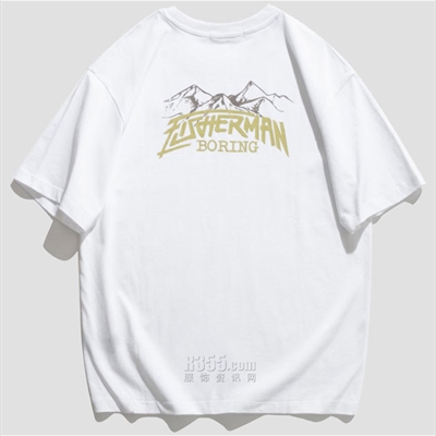 市场上装-T恤-微潮T恤