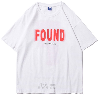 市场上装-T恤-微潮T恤