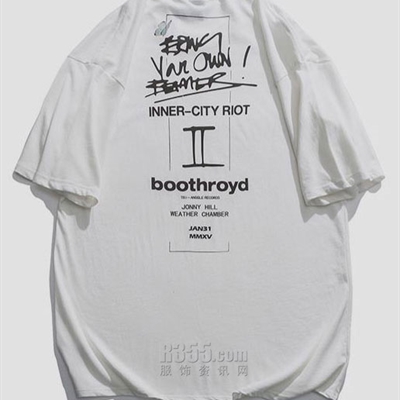 市场上装-T恤-微潮T恤