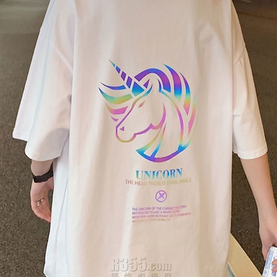 市场上装-T恤-微潮T恤