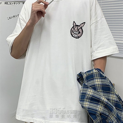 市场上装-T恤-微潮T恤