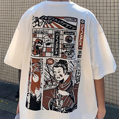 市场上装-T恤-微潮T恤