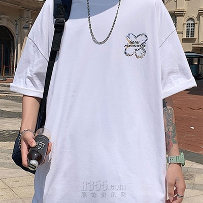 市场上装-T恤-微潮T恤