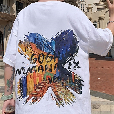 市场上装-T恤-微潮T恤