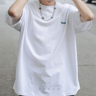 市场上装-T恤-微潮T恤