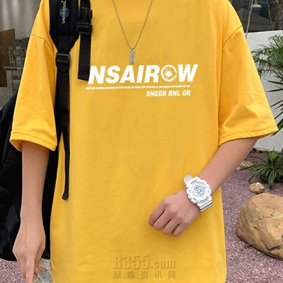 市场上装-T恤-微潮T恤