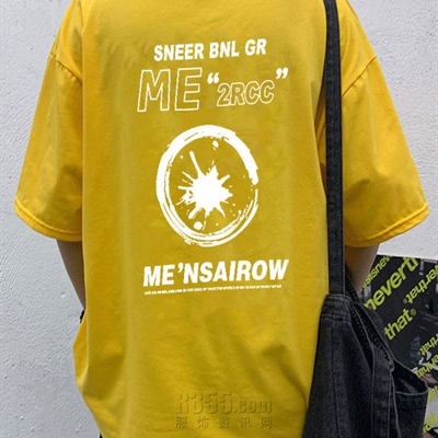 市场上装-T恤-微潮T恤