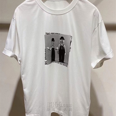 市场上装-T恤-休闲T恤【实拍】