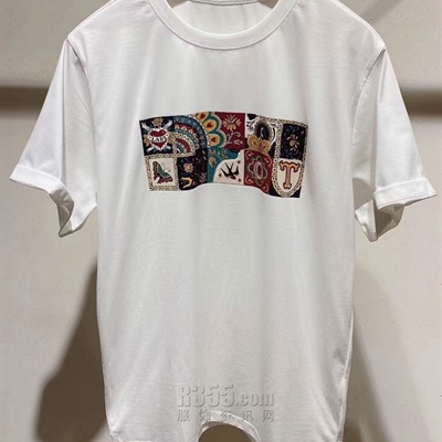 市场上装-T恤-休闲T恤【实拍】