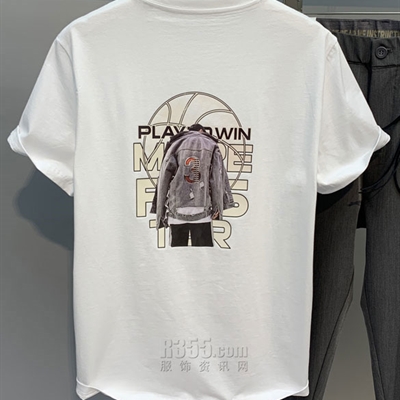 市场上装-T恤-休闲T恤【实拍】