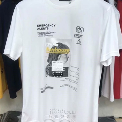 市场上装-T恤-休闲T恤【实拍】
