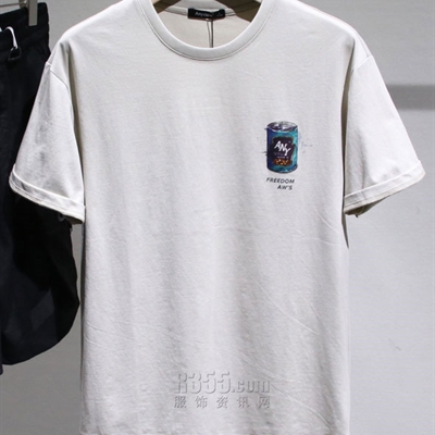 市场上装-T恤-休闲T恤【实拍】