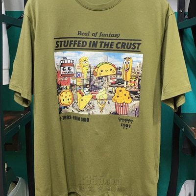 市场上装-T恤-休闲T恤【实拍】