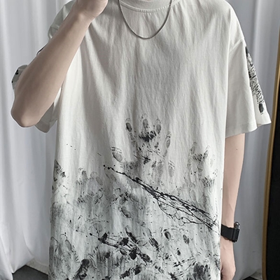 市场上装-T恤-微潮T恤