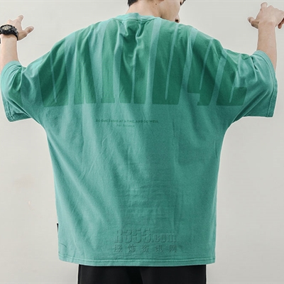 市场上装-T恤-微潮T恤