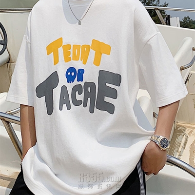 市场上装-T恤-微潮T恤