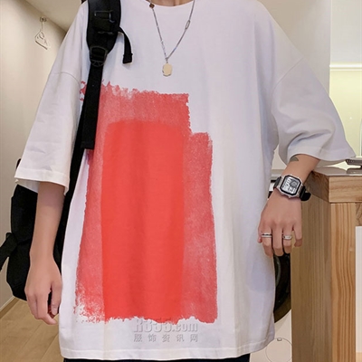 市场上装-T恤-微潮T恤